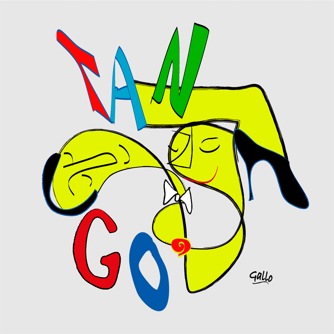 Tango ardiente
Pasión que nos implica
Con o sin lección 


Fiery tango
Passion that involves us
With or without lessons
