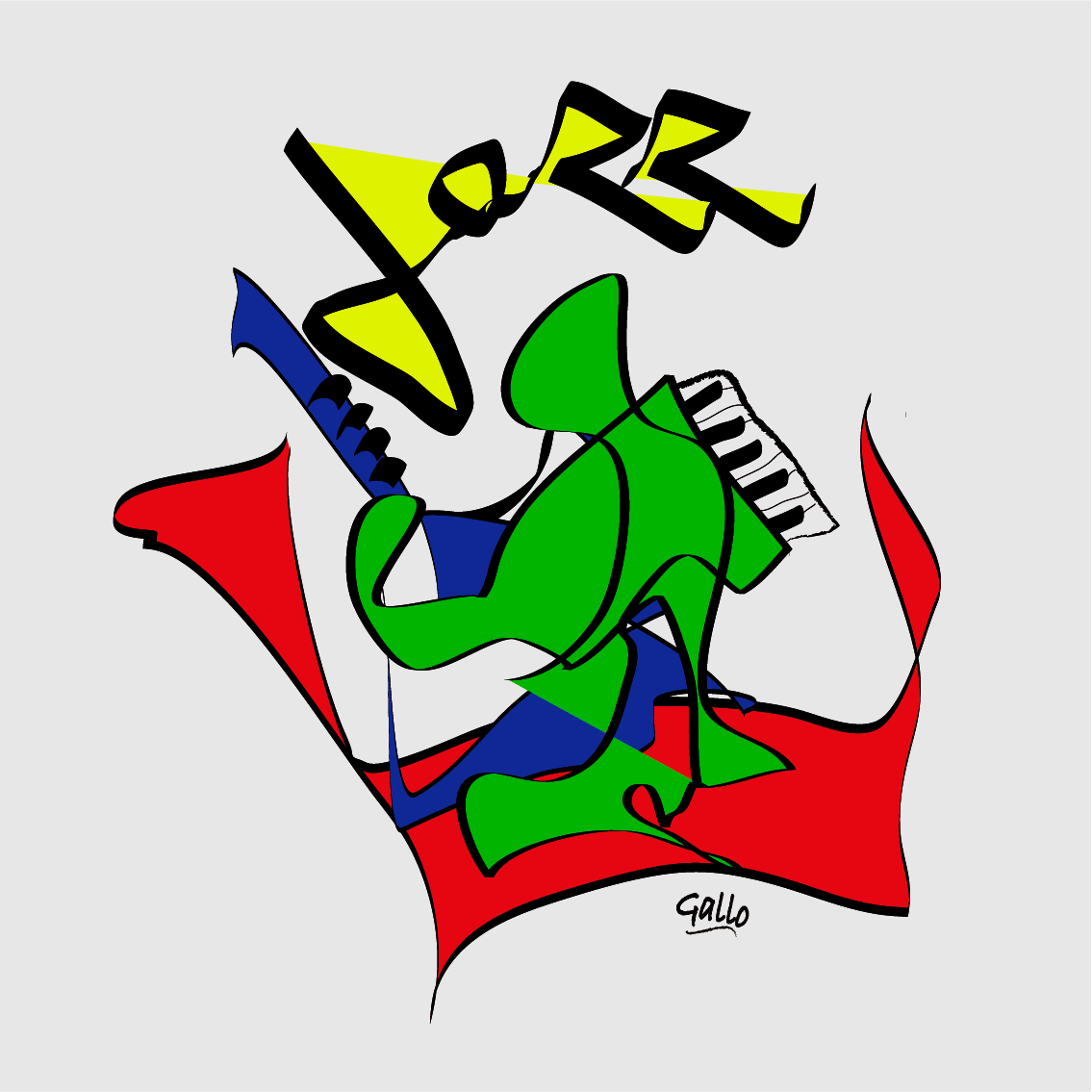 Sol ya se abre
Al jazz, noche oscura
Canto, unidad


The sun now opens
To jazz, dark night unfolds
Song, unity
