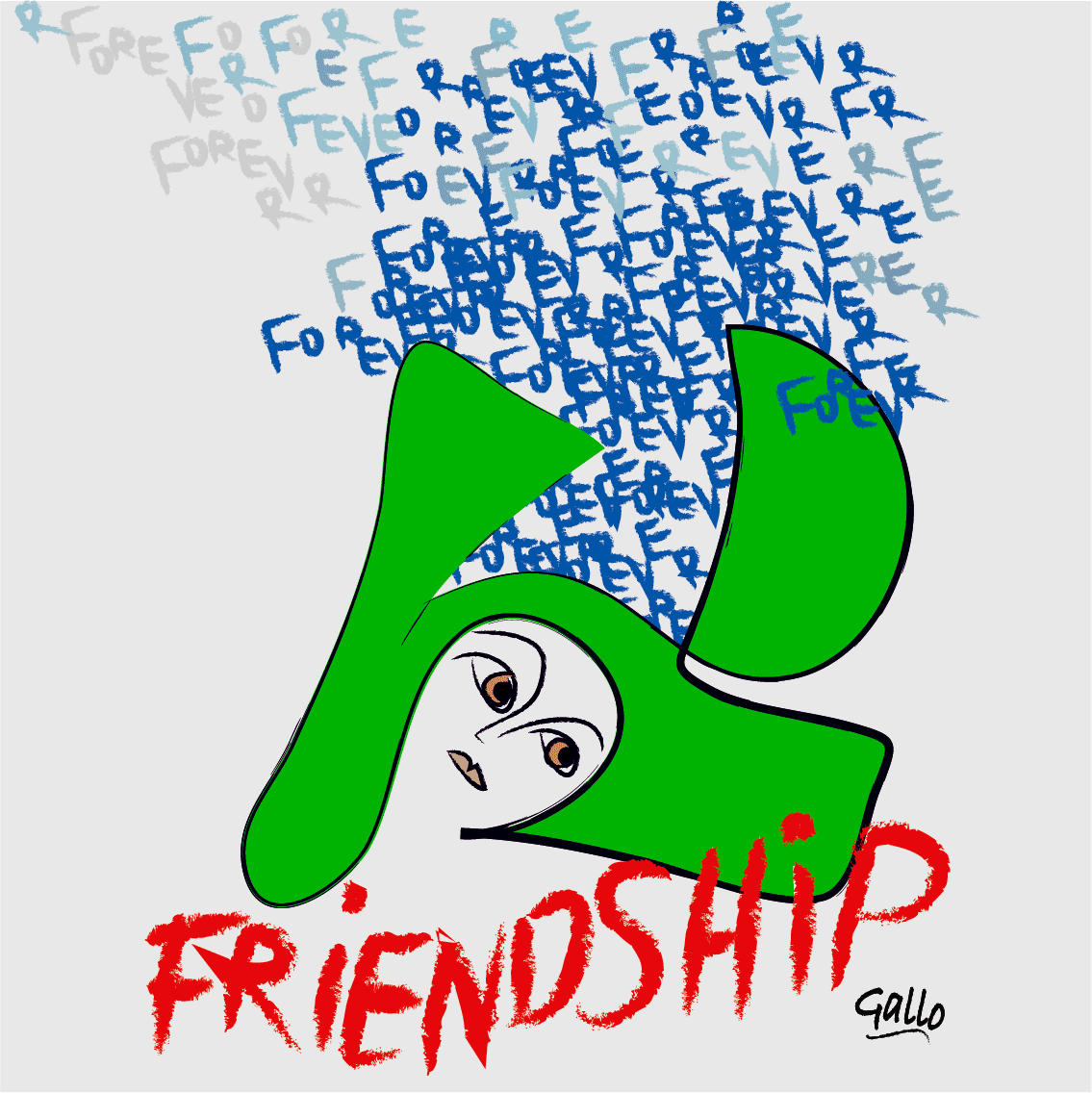 Amistad surge
Aire, temblor, granizo
Sol que perdura

Friendship arises
Air, tremor, hailstones fall
Sun that endures



